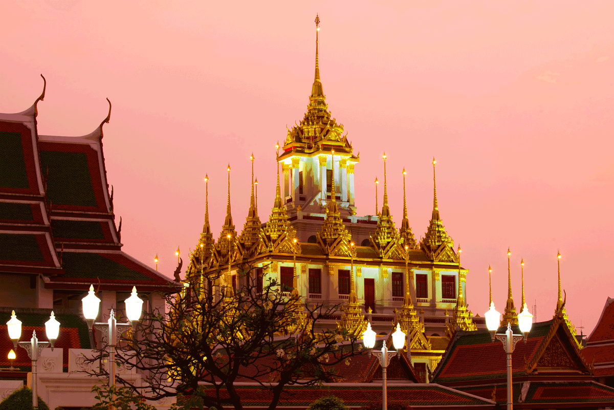 Wat Traimit Świątynia Złotego Buddy w Bangkoku