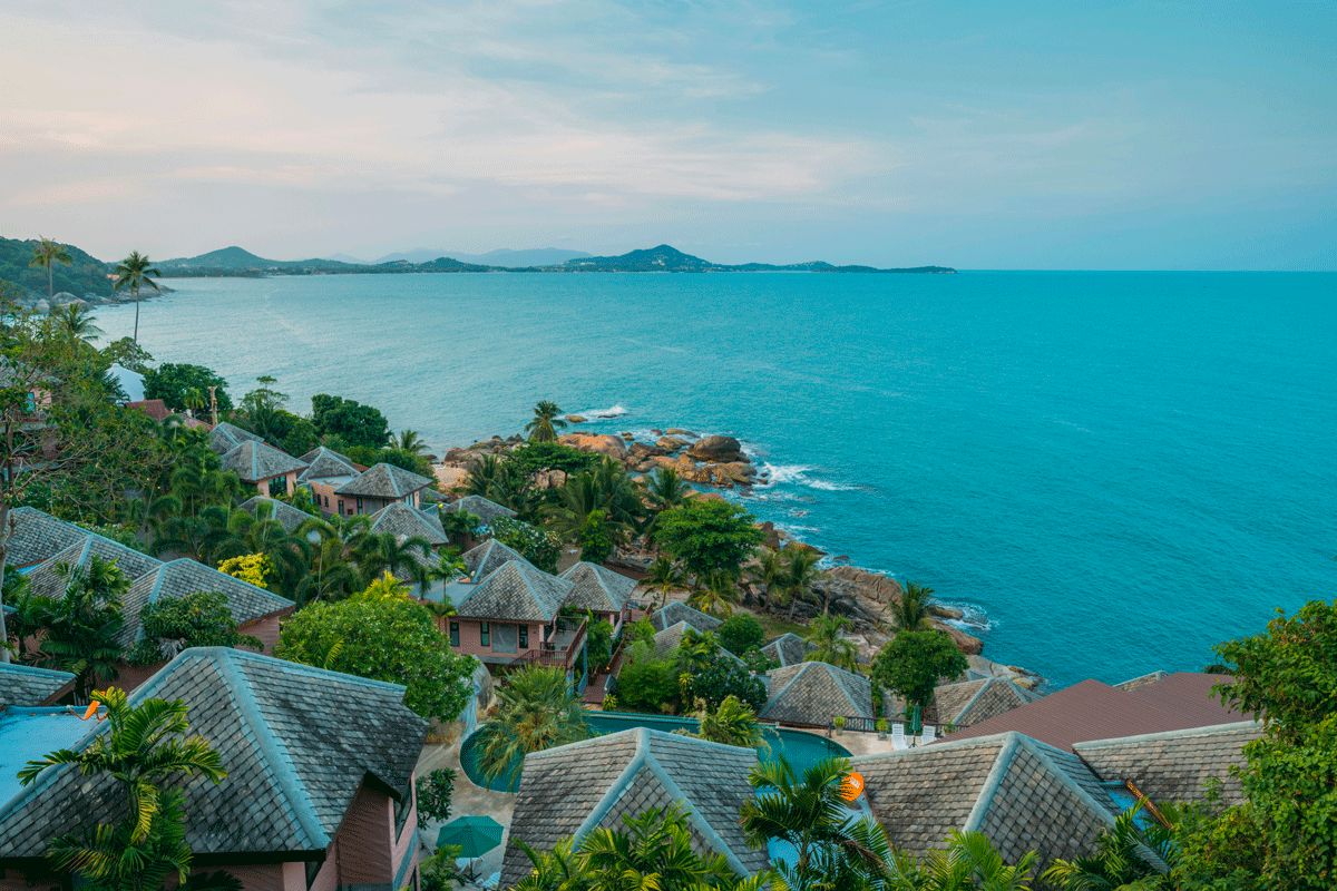 Hotel z basenem na Koh Samui dla wygodnego pobytu w Tajlandii
