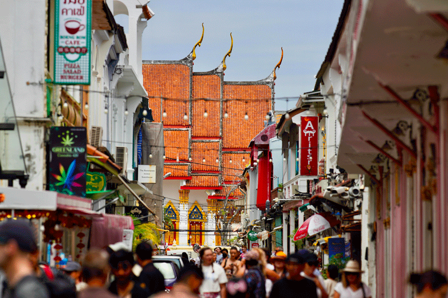 Ulica na Phuket w Tajlandii - ceny i klimat Phuket