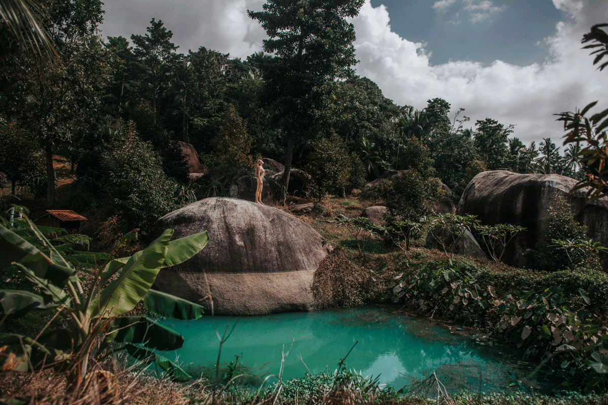 Koh Samui Tajlandia - widok na wybrzeże podczas planowania wakacji